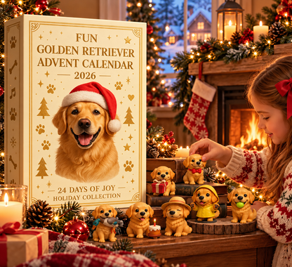 Golden Retriever adventskalender 2026 🐶🎄