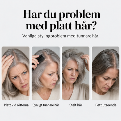 Voluméa™ | Fint hår behöver inte se tunt ut