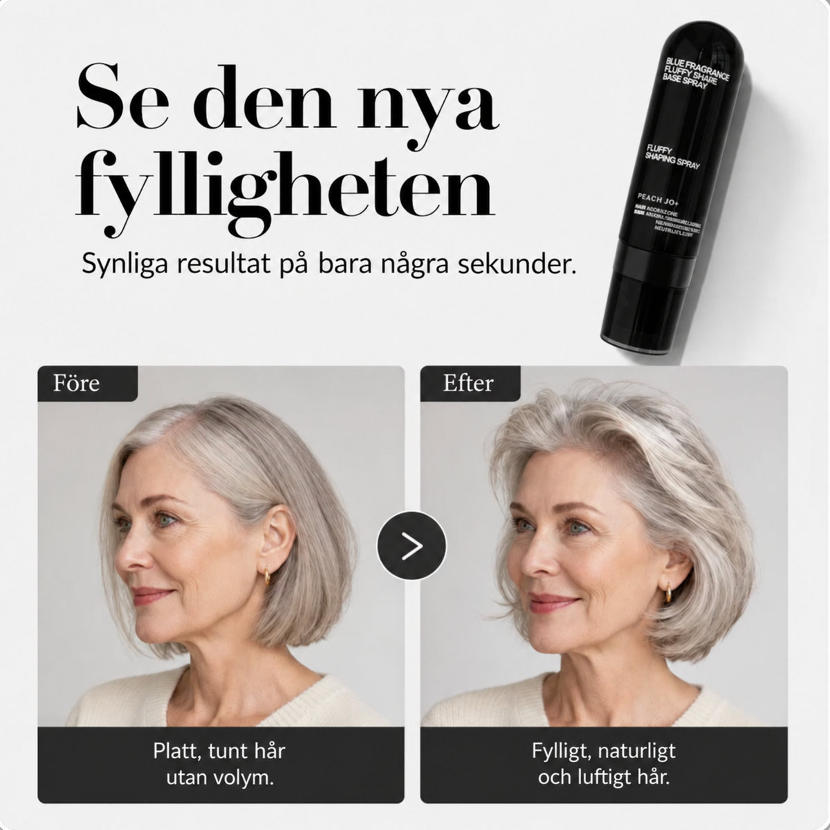 Voluméa™ | Fint hår behöver inte se tunt ut