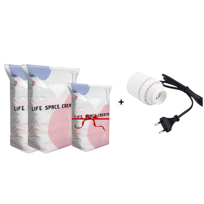 AirLess Pro™ | Vakuumförvaring utan pump, 80% mindre volym
