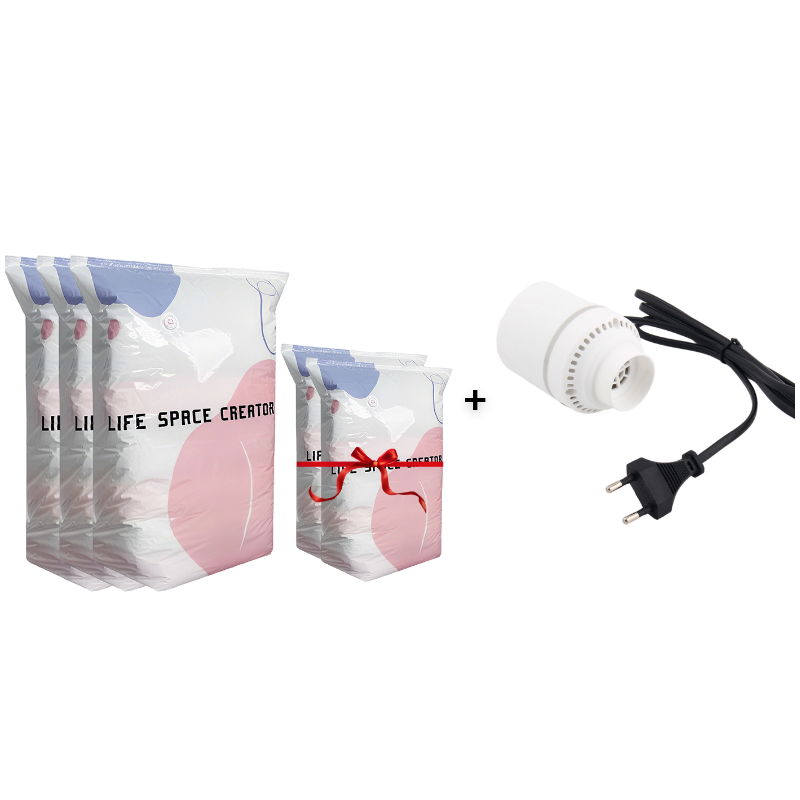 AirLess Pro™ | Vakuumförvaring utan pump, 80% mindre volym