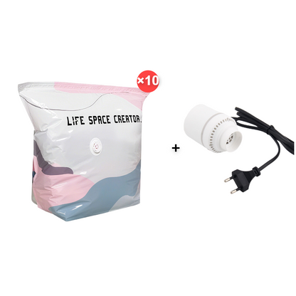 AirLess Pro™ | Vakuumförvaring utan pump, 80% mindre volym