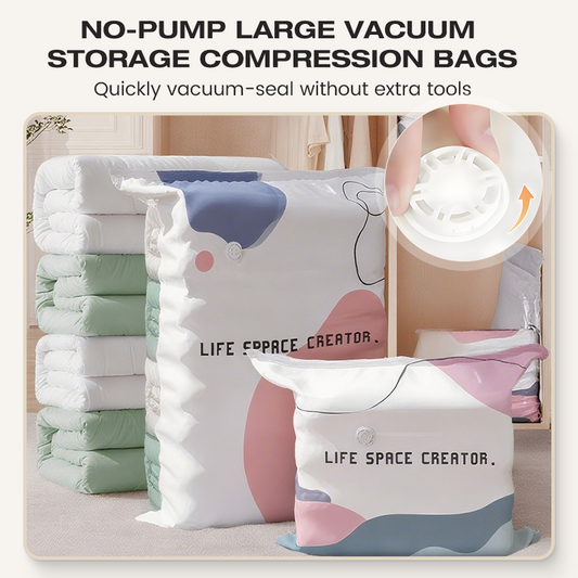 AirLess Pro™ | Vakuumförvaring utan pump, 80% mindre volym